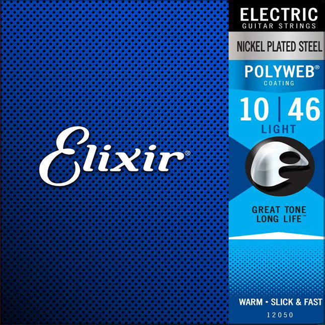 Elixir Anti-Rust Electric POLYWEB 6-String Set - Lt.