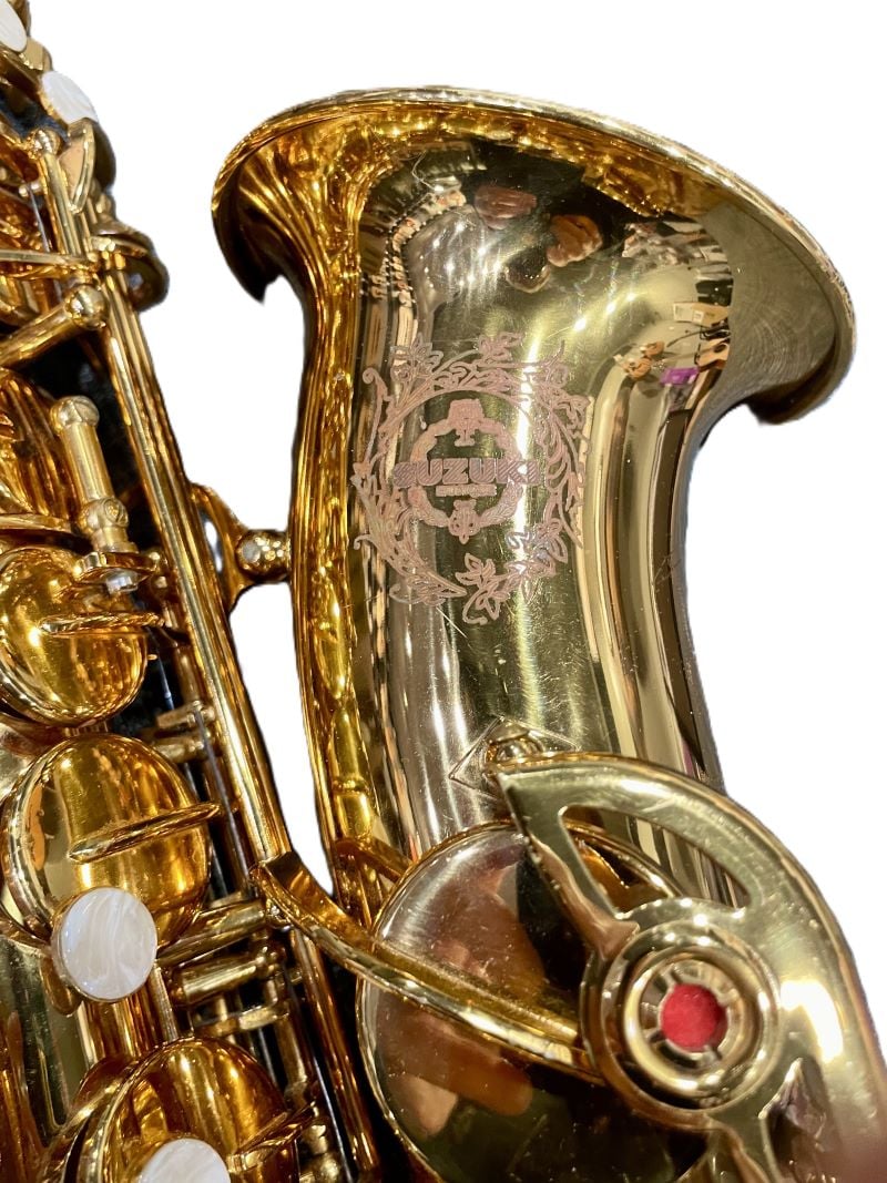 Used Suzuki Alto Saxophone - With Hardshell Case & Accessories