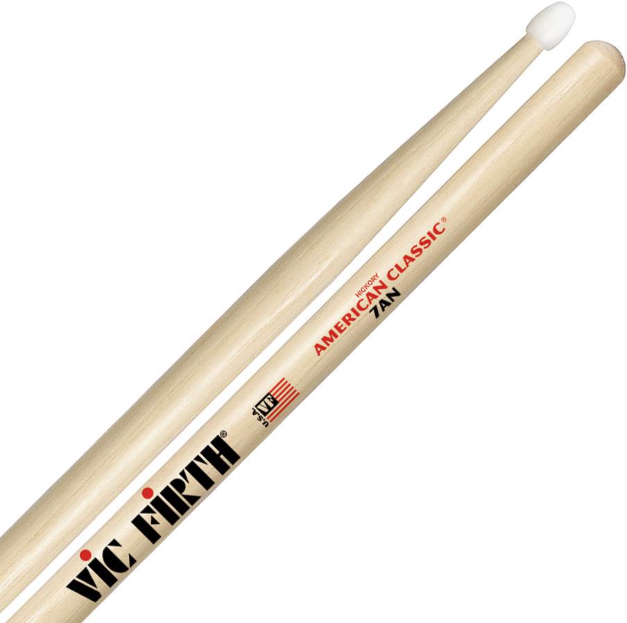 Vic Firth American Classic Nylon-Tip 7A Drum Sticks