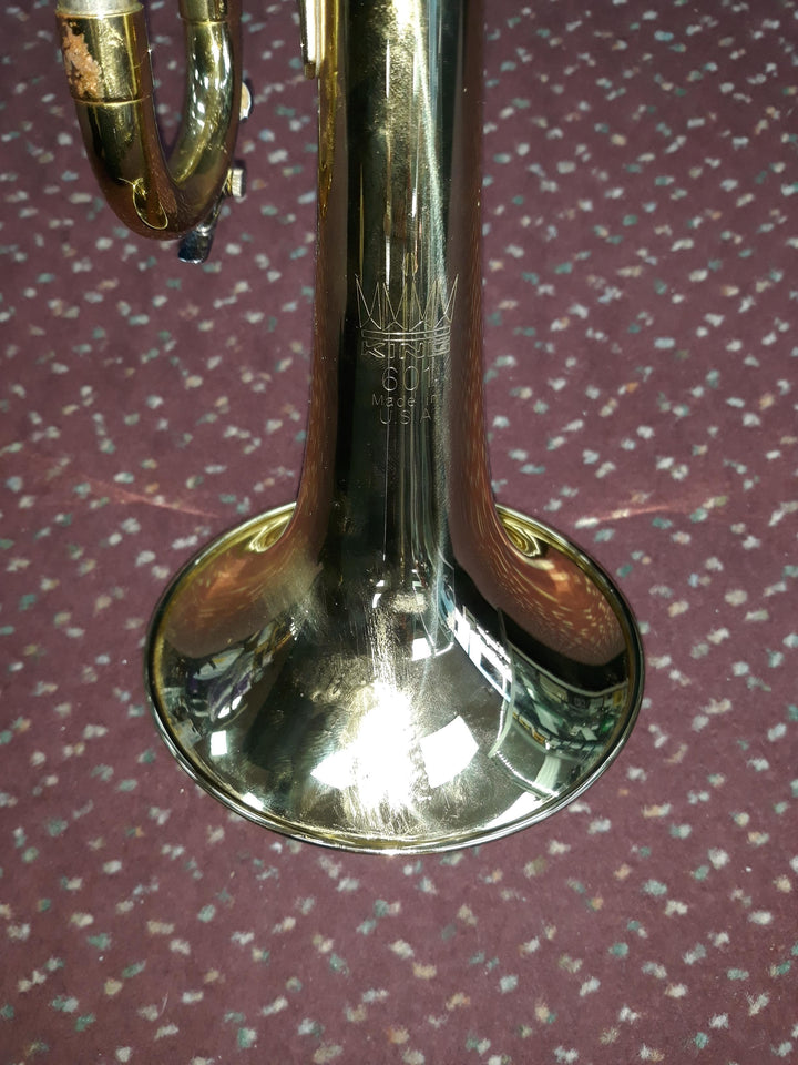 Used King Model 601 Bb Brass Trumpet