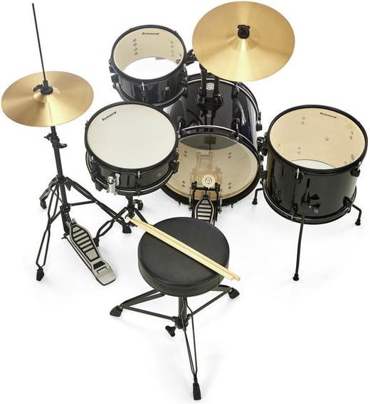 Ludwig 'Questlove' Pocket Kit Complete Drum Set - Black Sparkle