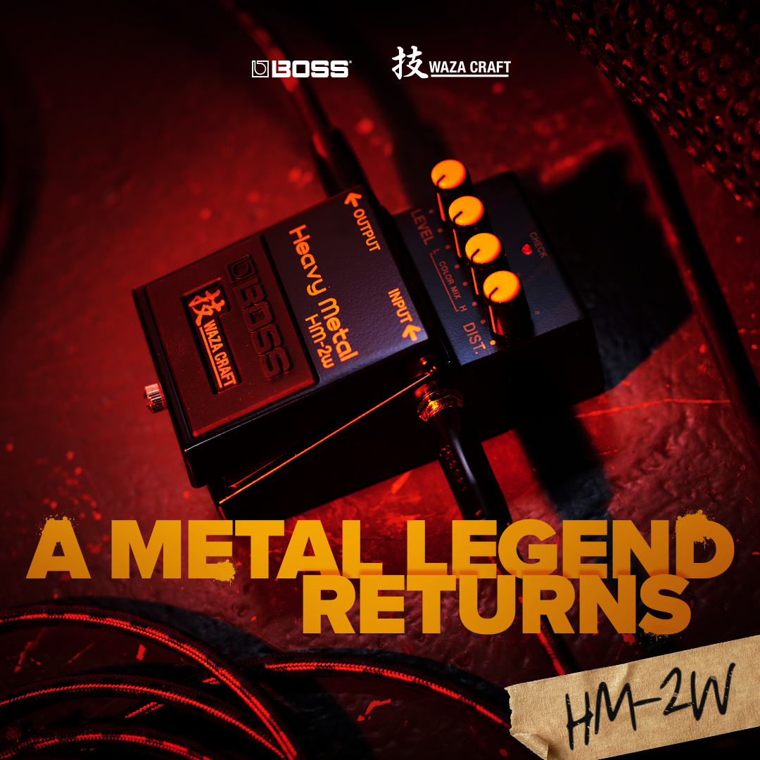 Boss HM-2W Waza Heavy Metal Pedal