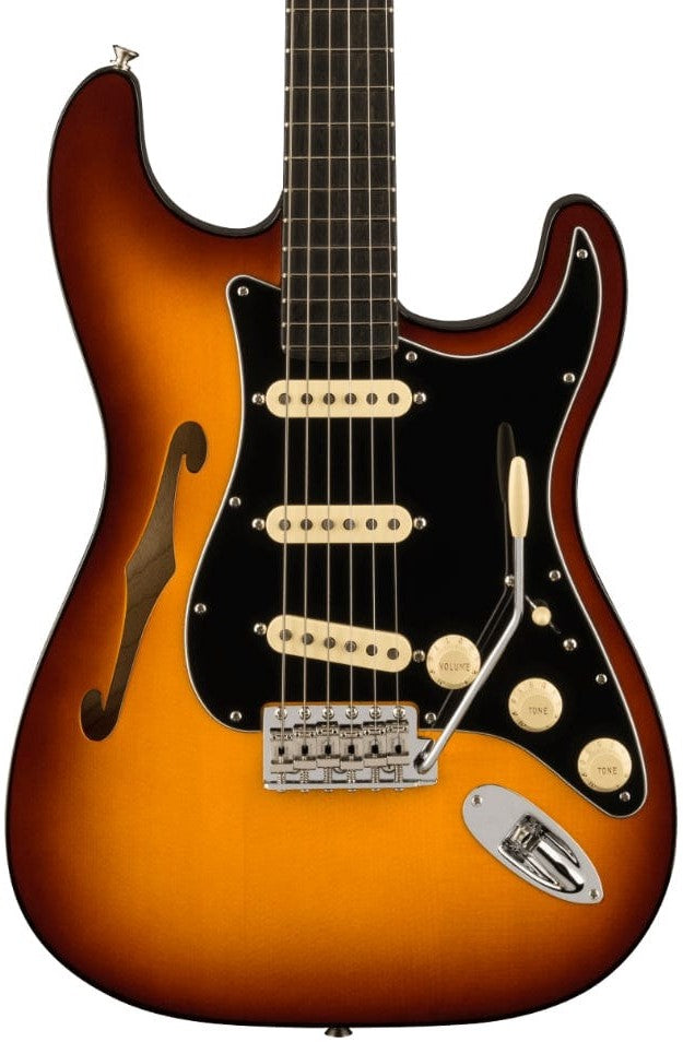Fender Limited Suona Stratocaster Thinline Ebony Fingerboard Violin Burst