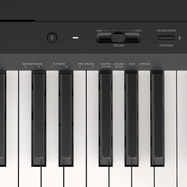 Yamaha P-145BT 88-key Digital Piano with Bluetooth - Black