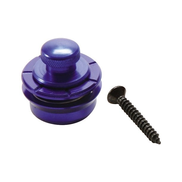 Onstage NSL7300BL Metallics Series Strap Locks Blue 3