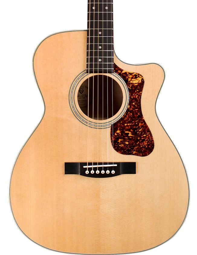Guild OM-140CE (Natural Gloss) - With Gig-bag