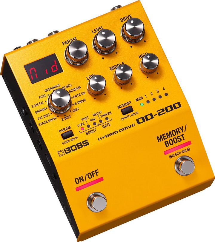 Boss OD-200 Hybrid Drive Effects Pedal 2