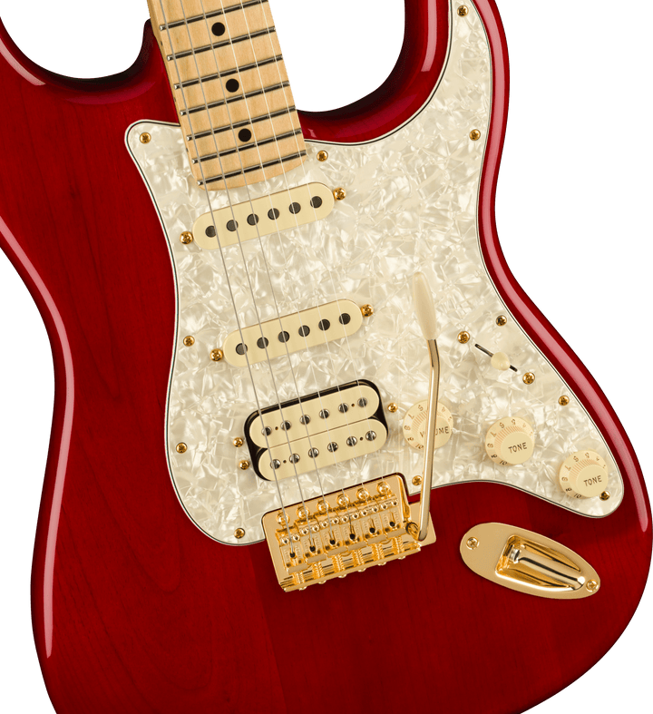 Fender Tash Sultana Stratocaster with Gig Bag (Maple/Transparent Cherry) 4