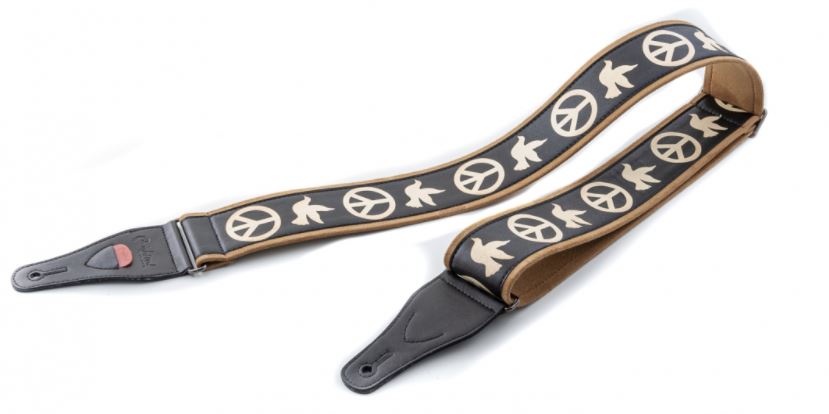 RightOn! Legend Peace & Doves Strap in Black