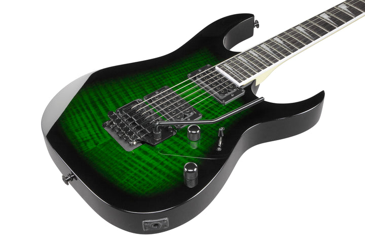 Ibanez GRG320FATEB GIO RG Electric Guitar - Transparent Emerald Burst