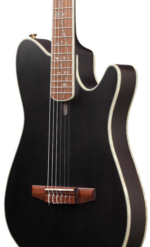 Ibanez TOD10NTKF Tim Henson Signature Acoustic Electric Classical - Black