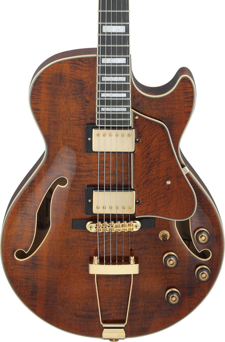 Ibanez AG95MGDA Artcore Expressionist Hollow Body Electric Guitar - Dark Amber