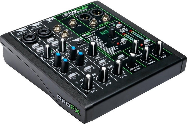 Mackie ProFX6v3 6 Channel Professional Effects Mixer with USB