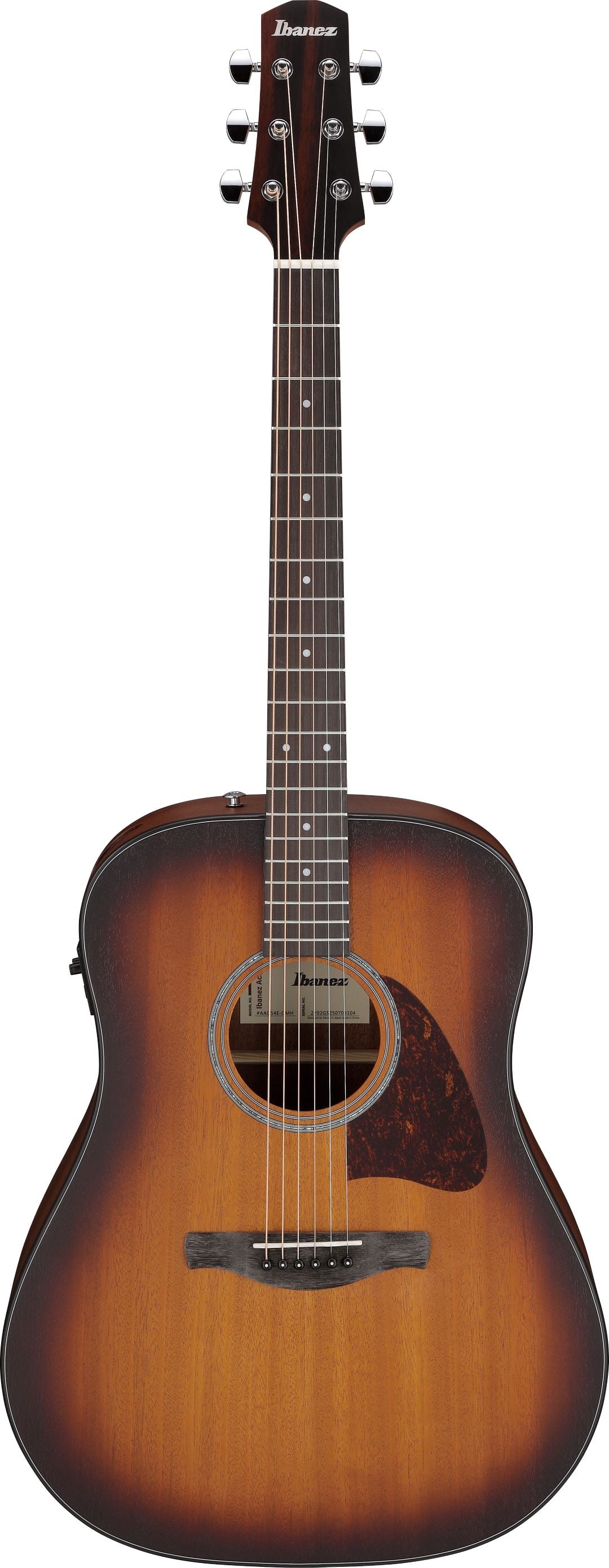 Ibanez AAD54EOMH Acoustic Electric Guitar Open Pore Mahogany Sunburst