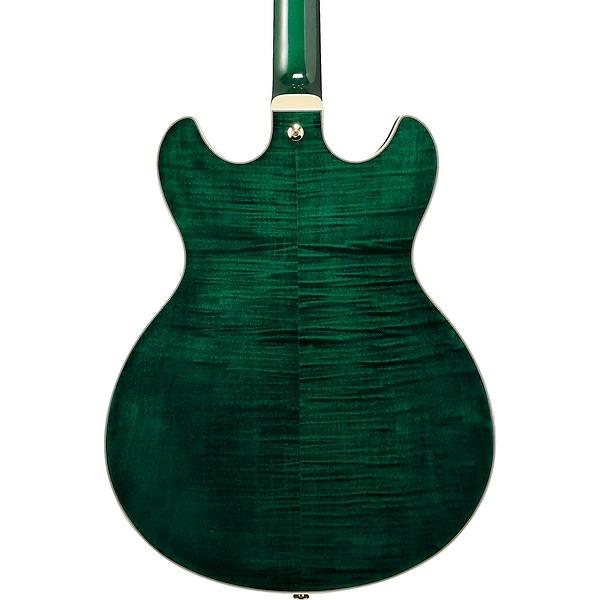 Ibanez Artcore Expressionist AS93FM Semi-hollow Electric Guitar - Transparent Moss Green