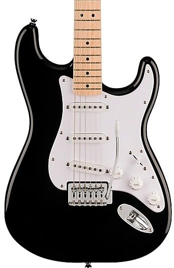 Squier Sonic Stratocaster Electric Guitar - Black