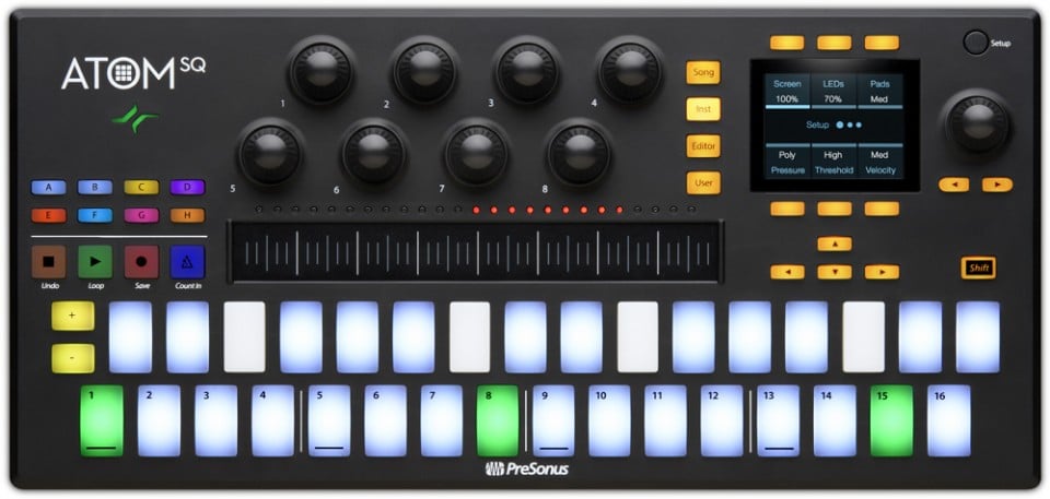 Presonus ATOM SQ Hybrid Production Pad Controller