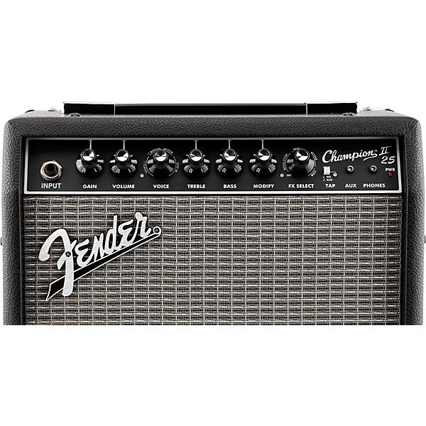 Fender Champion II 25 Combo Guitar Amplifier - Black