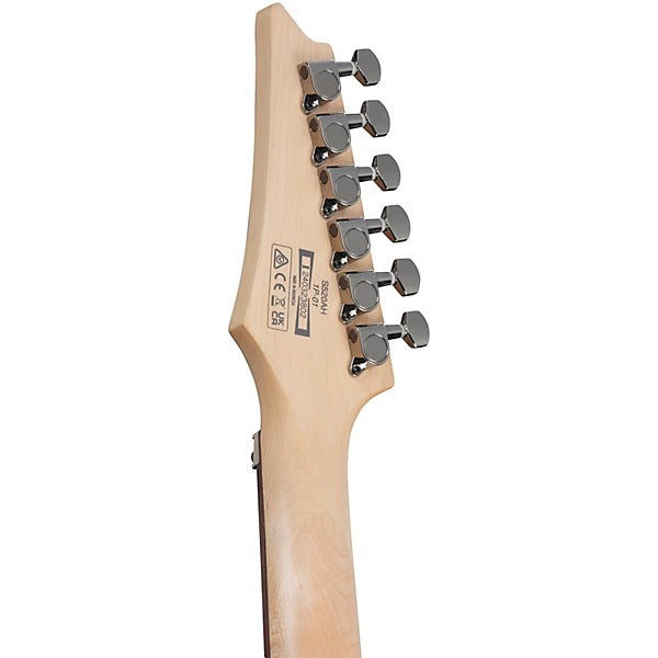 Ibanez S520AH Standard Electric Guitar - Cosmic Blue Stained Flat