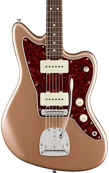 Fender American Professional Classic Jazzmaster Electric Guitar - Faded Firemist Gold