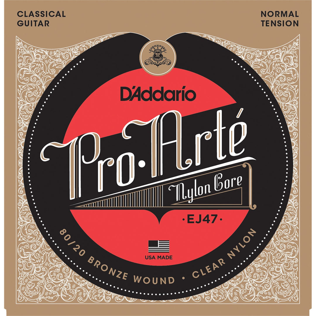 D'Addario EJ47 Class Gold Normal Tension Classical Guitar String Set