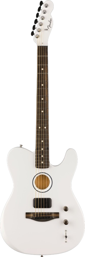 Fender 'Limited Edition' Finneas American Acoustasonic Telecaster - Arctic White