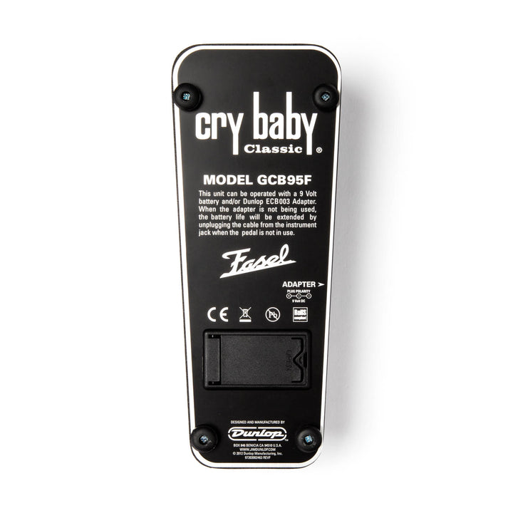 Dunlop 95F Crybaby Classic Wah Pedal