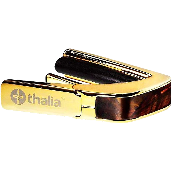 Thalia Capo - 24K Gold Finish with Tennessee Whisky Wing Inlay 3