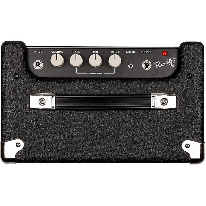 Fender Rumble15 V3 Bass Combo Amp - Black 4