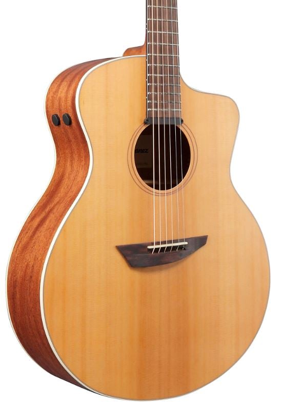 Ibanez PA230ENSL Acoustic Electric Guitar - Natural Satin 3