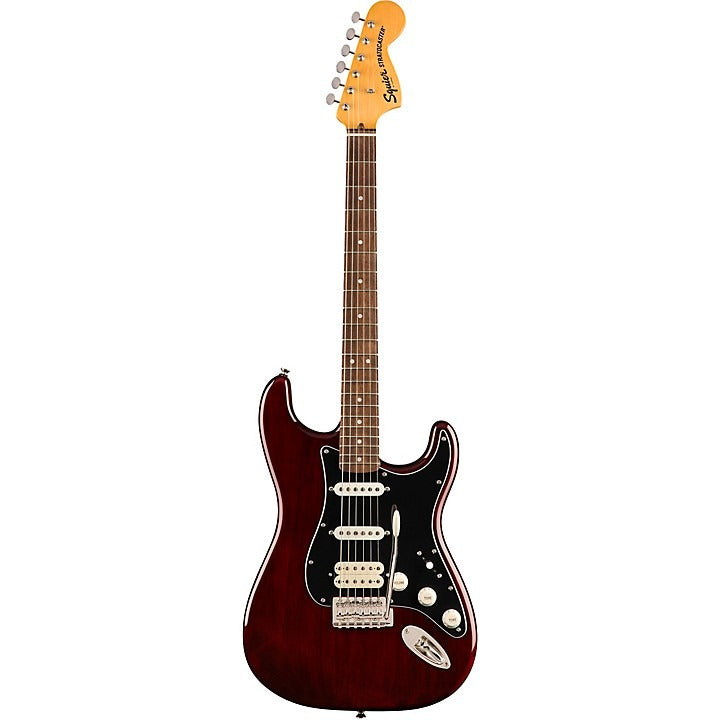 Squier Classic Vibe '70s Stratocaster HSS Electric Guitar (Walnut With Laurel Fretboard) - No Case 5