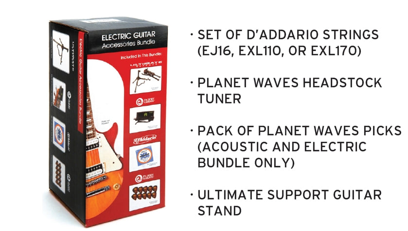 Planet Waves EJ16 Acoustic Bundle