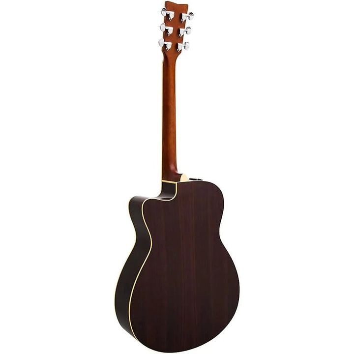 Yamaha FSX830C Concert Cutaway Acoustic-Electric Guitar - Natural 4