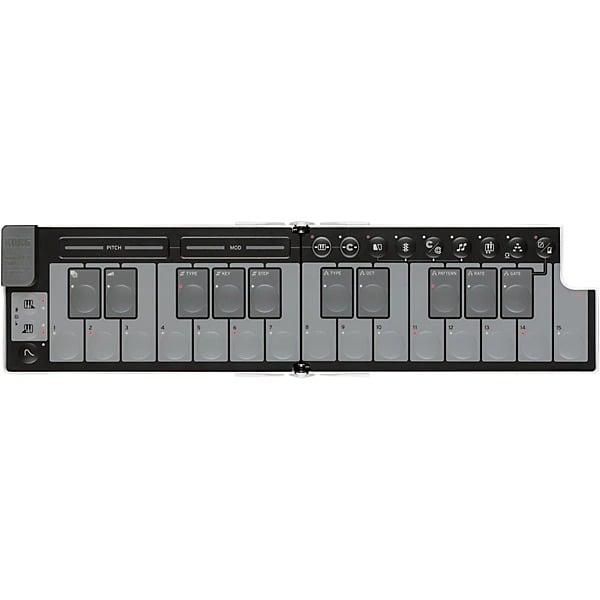 Korg nanoKEY Foldable MIDI Keyboard  - White 6