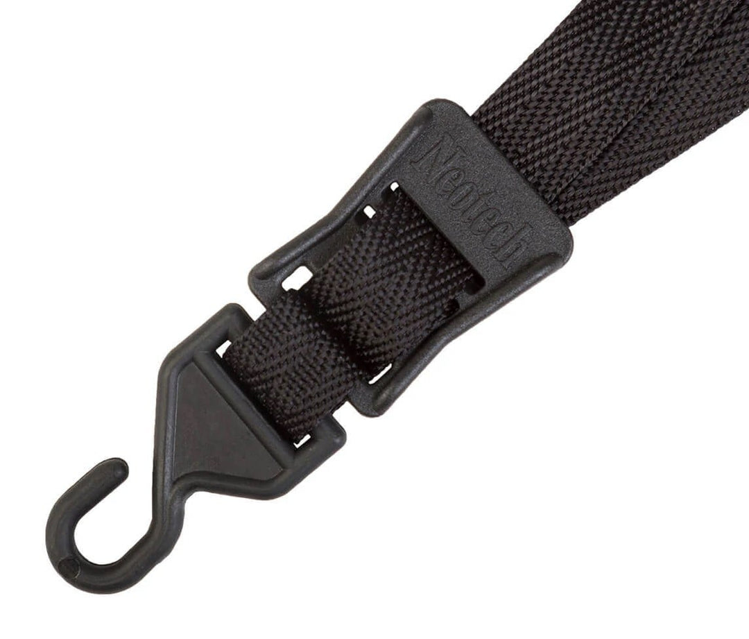 Neotech Extra Long Size Soft Saxophone Strap With Open Hook - Black 2