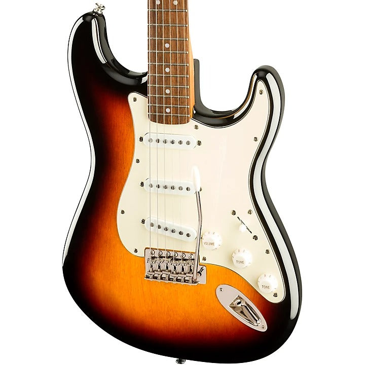 Squier Classic Vibe 60s Stratocaster Electric Guitar (3 Color Sunburst With Laurel Fretboard) - No Case 2