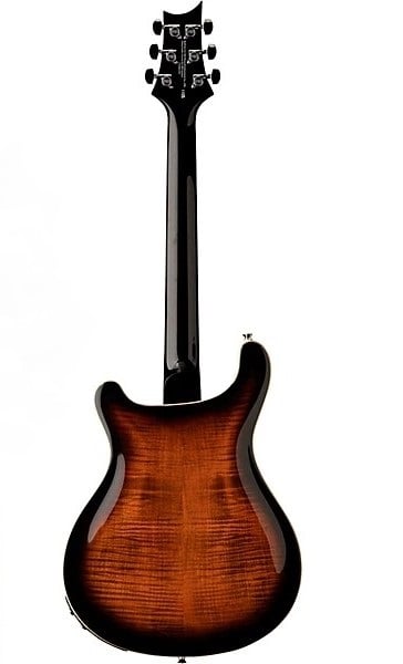 PRS SE Hollowbody II Piezo Electric Guitar - Orange Tiger Smokeburst 2