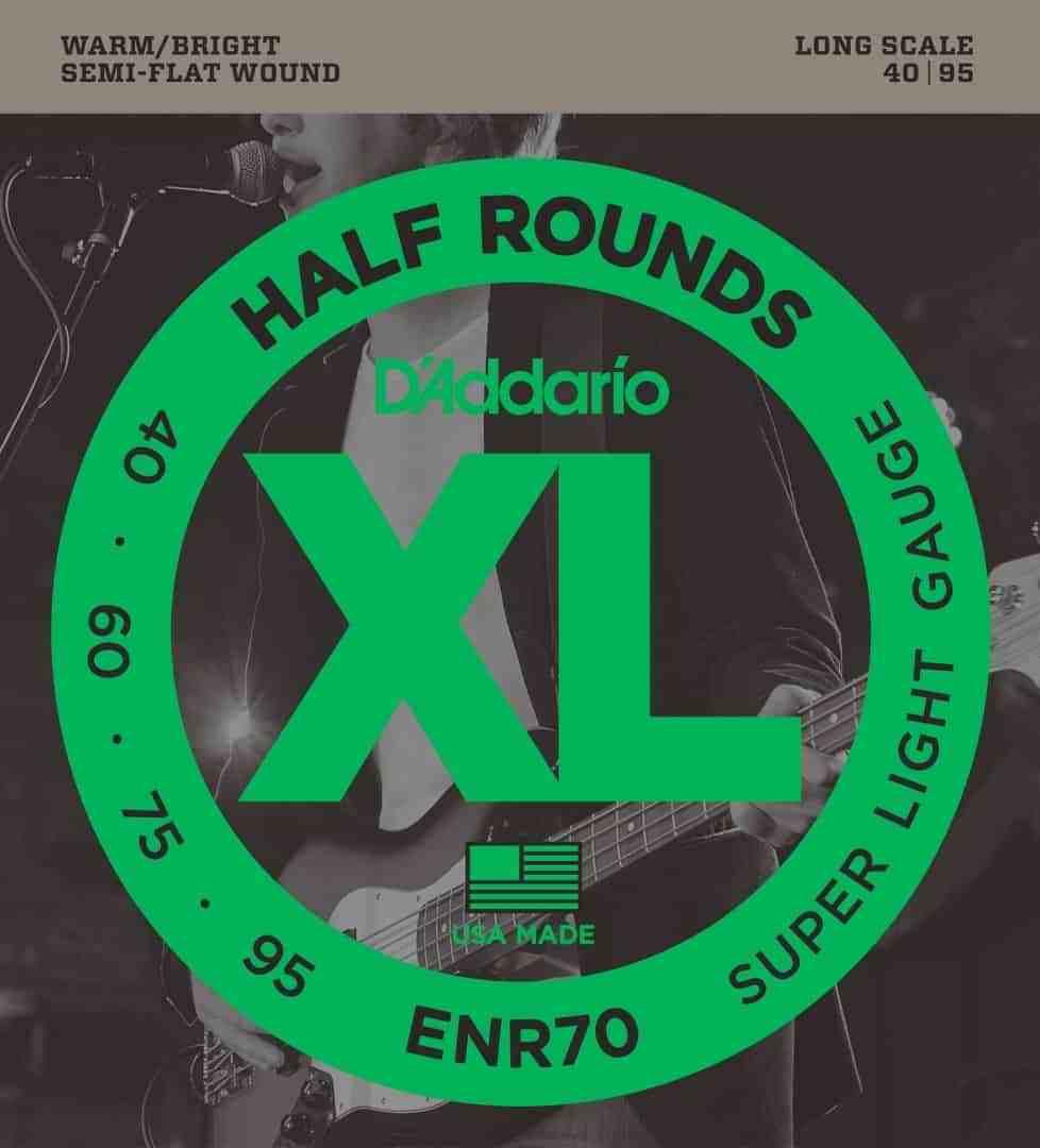 D'Addario ENR70 Half-Round Bass String Set (40-95)