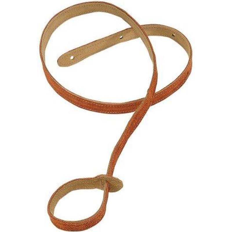 Levy's MS19-BRN 3/4″ Suede Leather Mandolin Strap