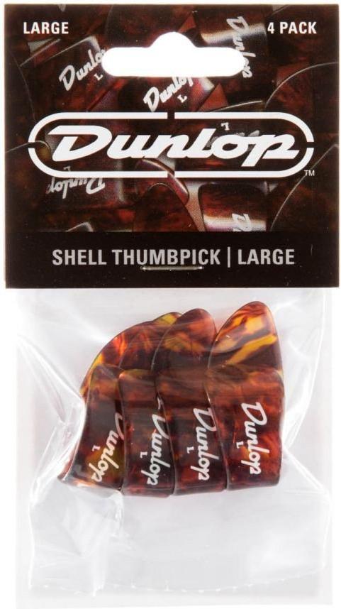 Dunlop 9023P Thumb Picks Large Shell (4-pack)