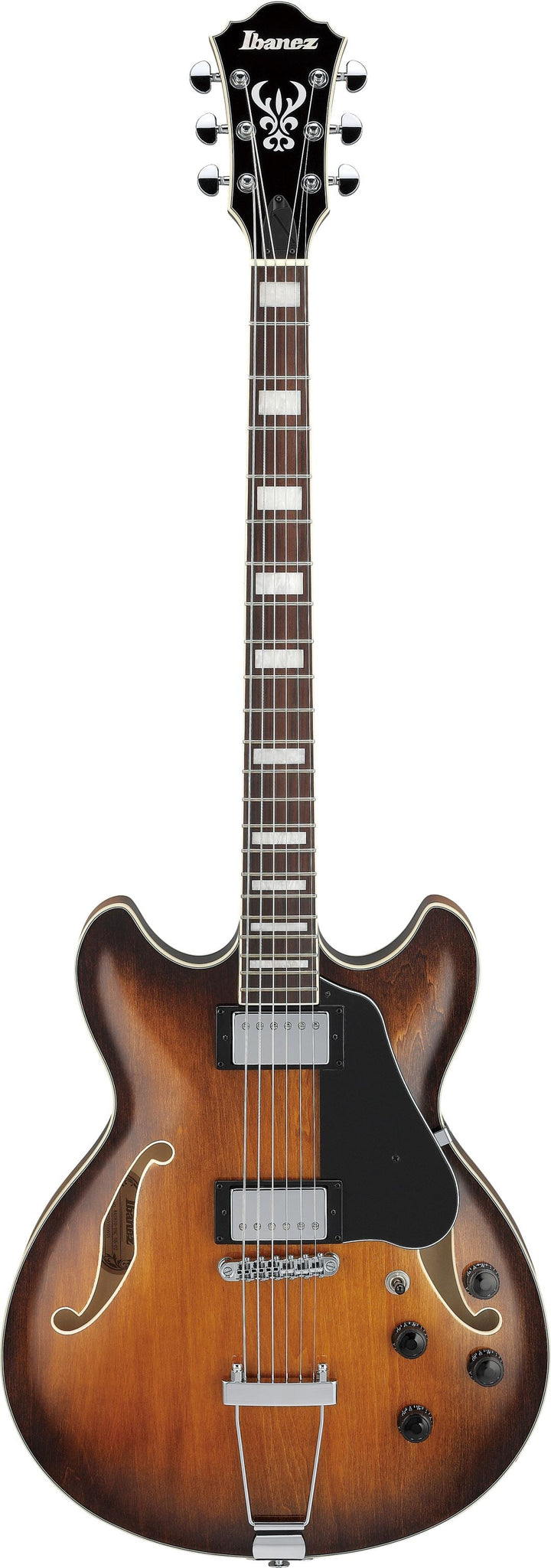 Ibanez Artcore AS7328 Baritone Electric Guitar - Tobacco Brown 6