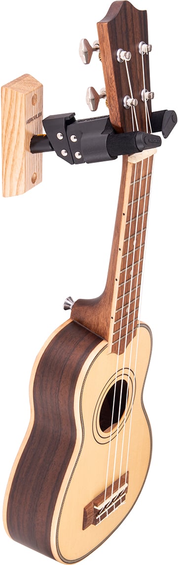 Hercules USP10WB Ukulele Wall Hanger (Wood) 2