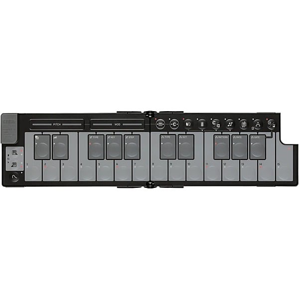 Korg nanoKEY Foldable MIDI Keyboard  - Black 6