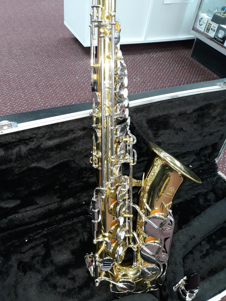 Used Yamaha Entry Level Eb Alto Saxophone - Yellow Brass