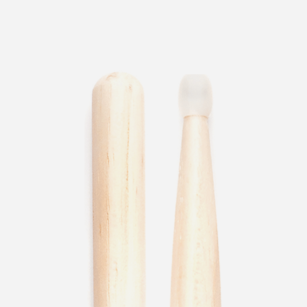 Promark 2BN Natural Hickory Nylon Tip Drum Sticks 3