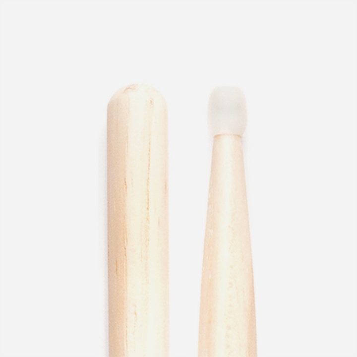 Promark 2BN Natural Hickory Nylon Tip Drum Sticks 3