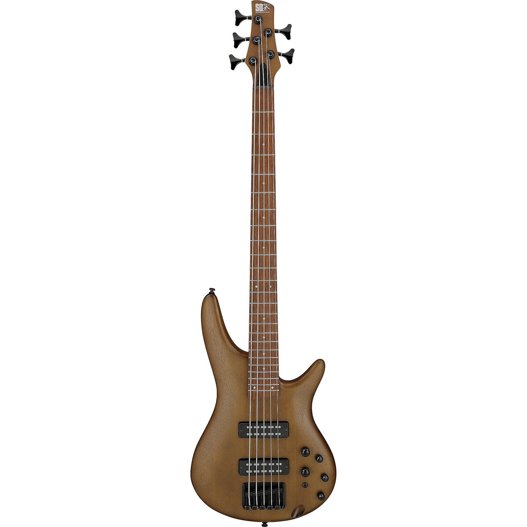 Ibanez SR Standard SR305E 5-string Bass Guitar - Walnut Flat
