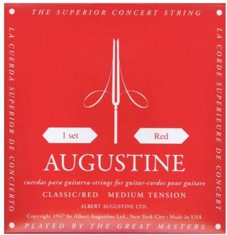 Augustine AUGREDSET Red Label Clasical Guitar String Set