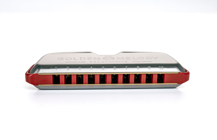 Hohner M544BX-C Golden Melody Progressive C Harmonica 7