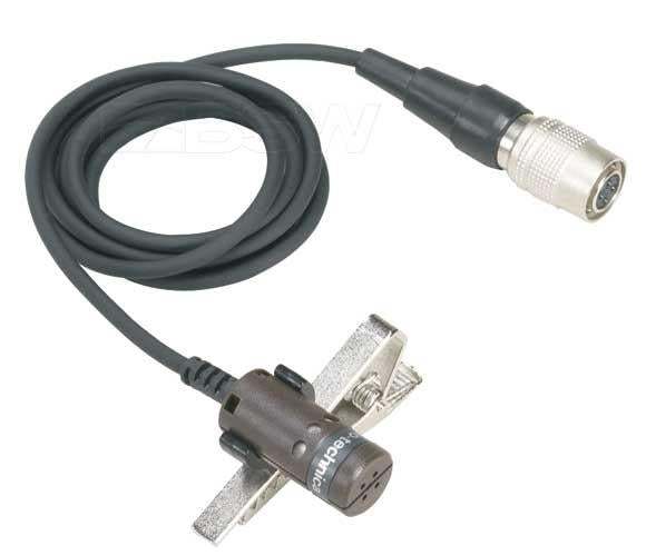 Audio Technica AT829CW Mini Cardioid Lavalier  (Clip-on Mic only)